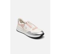 Geox Damen D BULMYA B Sneaker, White/LT Rose, 37 EU