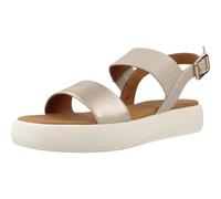 Geox Sandalen mit Plateausohle Modell 'CAMALEI' in Gold, Größe 41