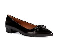 Geox D CHARYSSA Ballet Flat, Black, 36 EU