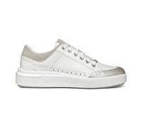 Geox D DALYLA A Sneaker, White/LT Grey, 41 EU