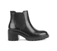 Geox Mädchen D Damiana G Stiefeletten, Schwarz, 39 EU