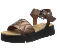 Geox D DANDRA 40 Sandal, Bronze, 35 EU