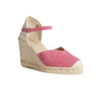 Geox Mädchen Gelsa Espadrille Wedge Sandal, Cyclamen, 39 EU
