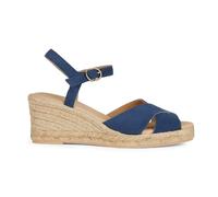 Geox Gelsa Espadrilles Blau EU 41 Frau (Herstellerartikelnummer: D45NGC00022-C4002-41)