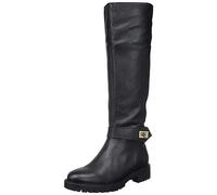 Geox D HOARA Knee High Boot, Black, 39 EU
