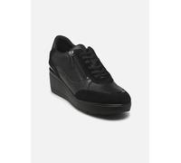 Geox Turnschuhe Ilde Wedge Ohne Schnürsenkel Damen Schwarz Größe 39