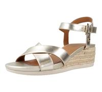 Geox Damen Sandalen Ischia Corda Wedge Gold Größe 38