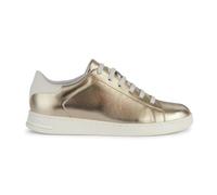 Geox D Jaysen B Sneaker, LT Gold/Optic White, 40 EU