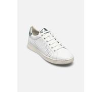 Geox Damen D Jaysen B Sneaker, White/Mint, 42 EU