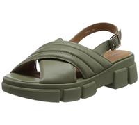 Geox D LISBONA Sandal, Pistachio, 39 EU