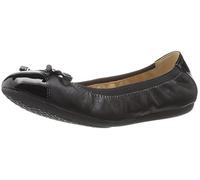 Geox D LOLA 2FIT C, Damen Geschlossene Ballerinas, Schwarz (BLACKC9999), 36 EU (3 Damen UK)