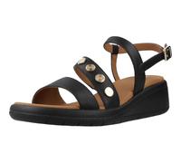 Geox Damenschuhe D MELICONIA Synthetisches Polyurethan Schwarz Keilabsätze EU 40,5 / UK 7