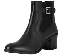 Geox D New ASHEEL Ankle Boot, Black, 36 EU