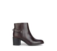 Geox D New ASHEEL Ankle Boot, Coffee, 40 EU