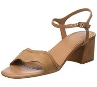 Geox D NEW ERAKLIA 50 Sandal, CAMEL, 39 EU