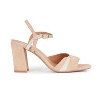 Geox D New ERAKLIA 80 D Heeled Sandal, Nude, 40 EU