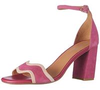 Geox D New ERAKLIA 80 Sandal, Cyclamen/Nude, 41 EU