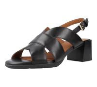 Geox D New MARYKARMEN Sandal, Black, 35 EU