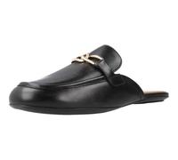 Geox D Palmaria C Loafer Flat, Black, 37.5 EU