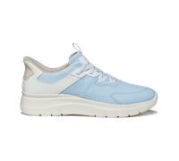 Geox Damen D PLUMMERY Plus B Sneaker, Crystal/White, 40 EU