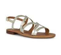 Geox D SOZY S Y Flat Sandal, LT Gold, 36 EU