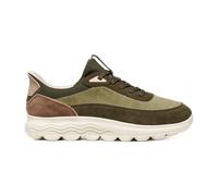 Sneaker GEOX "Geox Sneaker Veloursleder/Textil", Damen, Gr. 40, grün, Textil, Veloursleder, Schuhe Sneaker (94624735-40) grün
