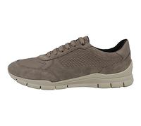 Geox D Sukie A Sneaker, DK Taupe, 35 EU