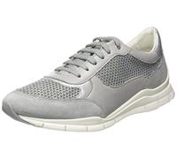 Geox D Sukie Sneaker, LT Grey, 35 EU