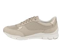 Geox D Sukie Sneaker, LT Taupe, 36 EU