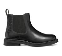 Geox Damen - Chelsea Boots SERILDA in schwarz Glattleder
