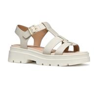 Geox Damen D ADACTER S B Flat Sandal, Lt Sand, 37 EU