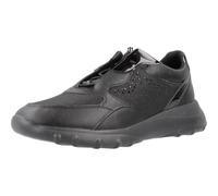 Geox Damen D ALLENIEE B Sneaker, Black, 36 EU