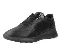 Geox Damen D ALLENIEE A Sneaker, Black, 38 EU