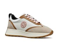 Geox Damen D Amabel A Sneaker, Lt Taupe/White, 38 EU