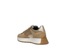 Geox Damen D Amabel B Sneaker, Taupe, 36 EU