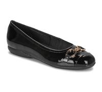 Geox Damen D ANNYTAH A Ballet Flat, Black, 37.5 EU