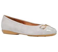 Geox Damen D ANNYTAH A Ballet Flat, Rock/LT Grey, 39 EU