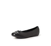 Geox Damen D Annytah D Geschlossene Ballerinas, Schwarz, 36 EU