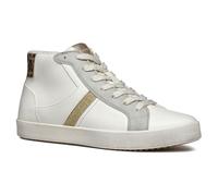 Geox Damen D BLOMIEE A Sneaker, Optic White/Silver, 38 EU