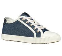 Geox Damen D BLOMIEE B Sneaker, Navy/Optic White, 37 EU