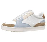 Geox Damen Sneaker D BLOMIEE C Weiß/helles Azurblau Größe 39