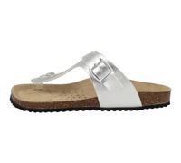 Geox Damen D BRIONIA K Flip-Flop, Silver, 38 EU
