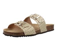 Geox Damen D BRIONIA L Flat Sandal, LT Gold, 37 EU