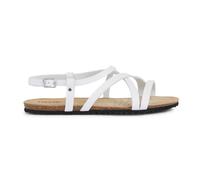 Geox Damen D BRIONIA Low B Flat Sandal, White, 37 EU