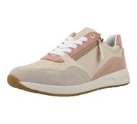 Geox Damen D BULMYA B Sneaker, Papyrus/Lt Taupe, 38 EU
