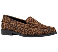 Geox Damen D CLORIDIE Loafer, Brown, 35 EU