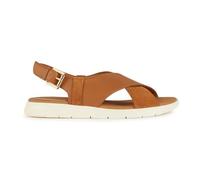 Geox Damen D DANDRA B Slide Sandal, COGNAC, 36 EU