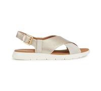 Geox Damen D DANDRA B Slide Sandal, LT Gold/LT Sand, 37 EU
