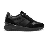 Geox Damen D DESYA Sneaker, Black, 39 EU