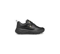 Geox Damen D DIAMANTA E Sneaker, Black, 36 EU